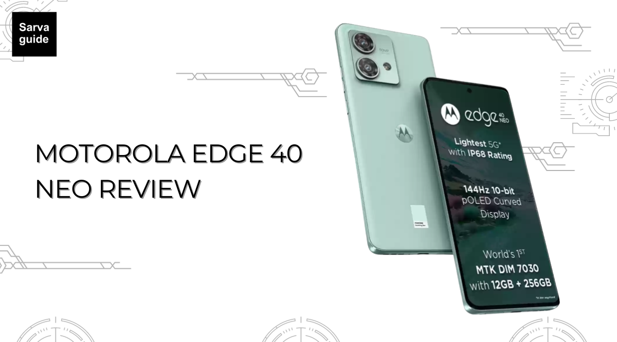 Motorola Edge 40 Neo review: 144 Hz Display and IP68 rating!